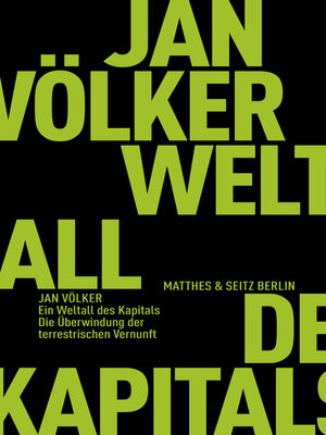 cover image of Ein Weltall des Kapitals